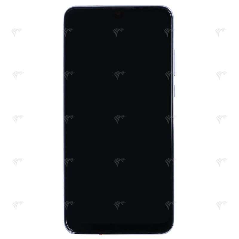 Huawei P30 Lite New Edition Display And Digitizer With Frame Pearl White OEM