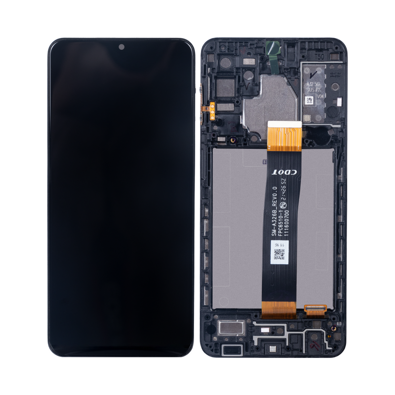 Samsung Galaxy A32 5G A326B Display And Digitizer With Frame Black Soft-OLED