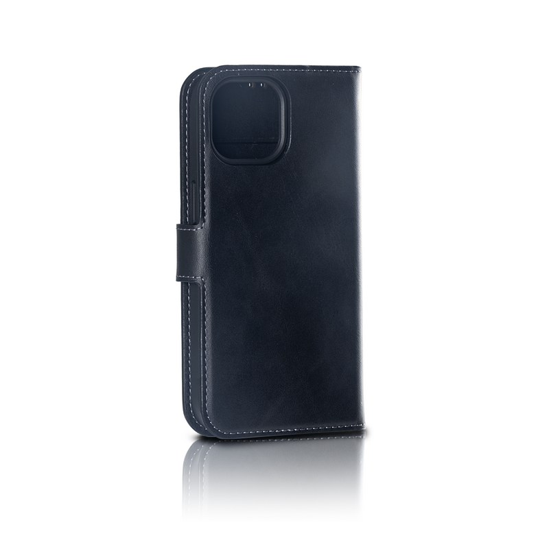 Rixus For iPhone 11 Duo Magnetic Detachable Wallet Black