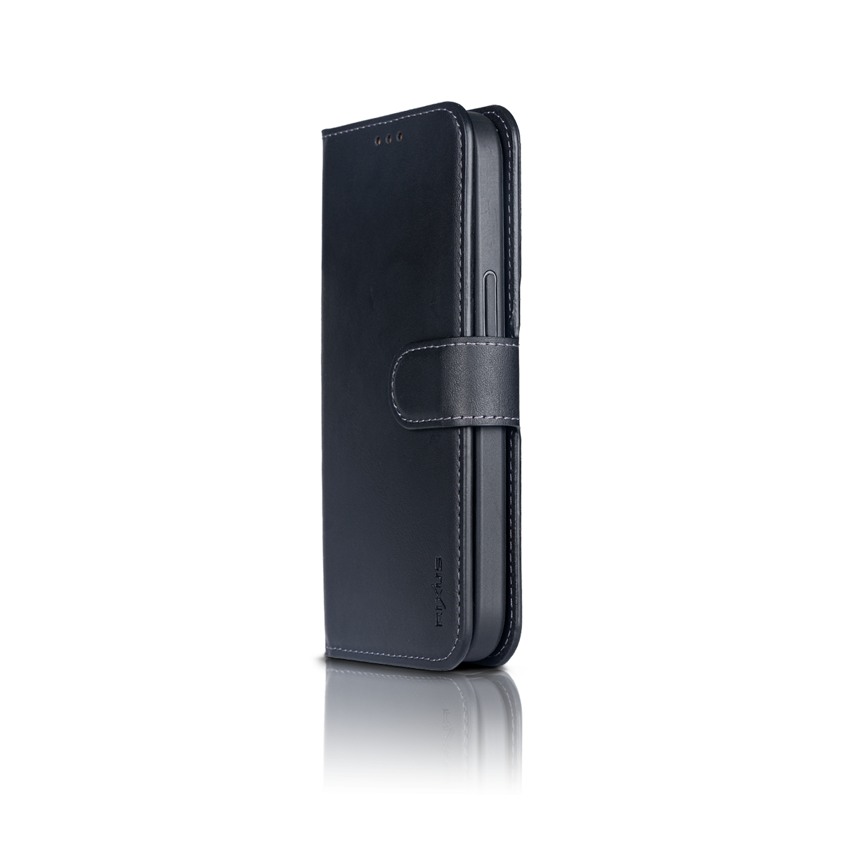 Rixus Duo Magnetic Detachable Wallet For Apple iPhone 11 Pro Max Black