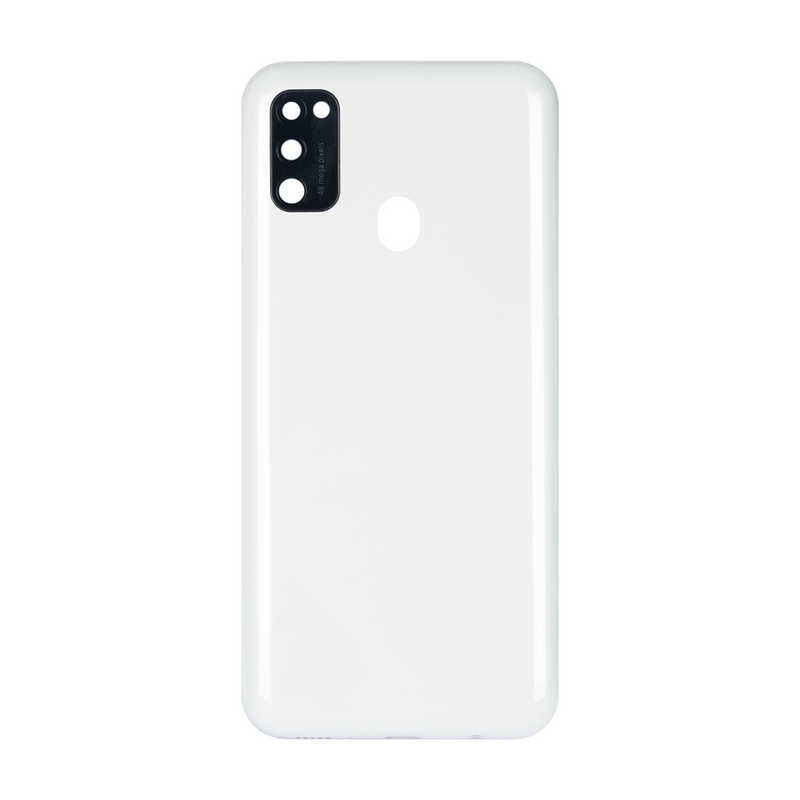 Samsung Galaxy M30s M307F Back Cover Pearl White With Lens (OEM)