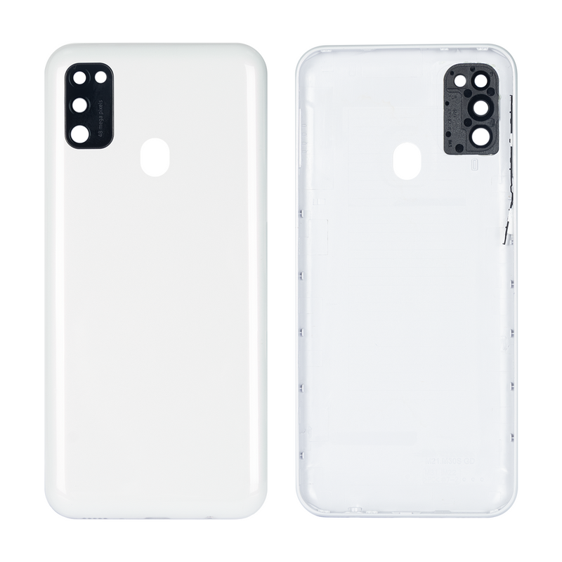 Samsung Galaxy M30s M307F Back Cover Pearl White With Lens (OEM)