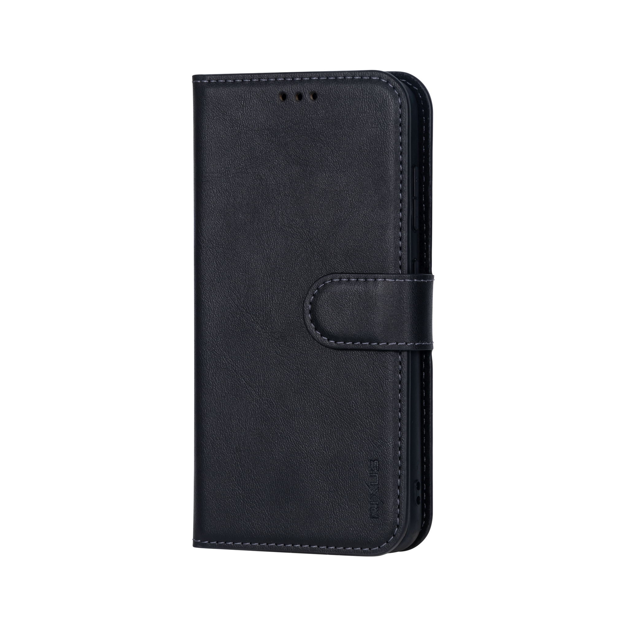 Rixus Duo Magnetic Detachable Wallet For Samsung Galaxy S23 Black