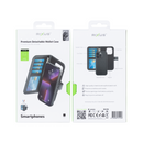 Rixus Duo Magnetic Detachable Wallet For Samsung Galaxy S23 Black