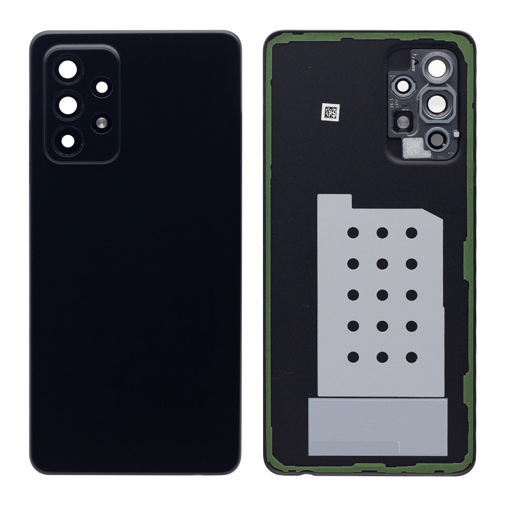 Samsung Galaxy A52 A525F, A526B, A52s A528B Back Cover With Lens Awesome Black OEM