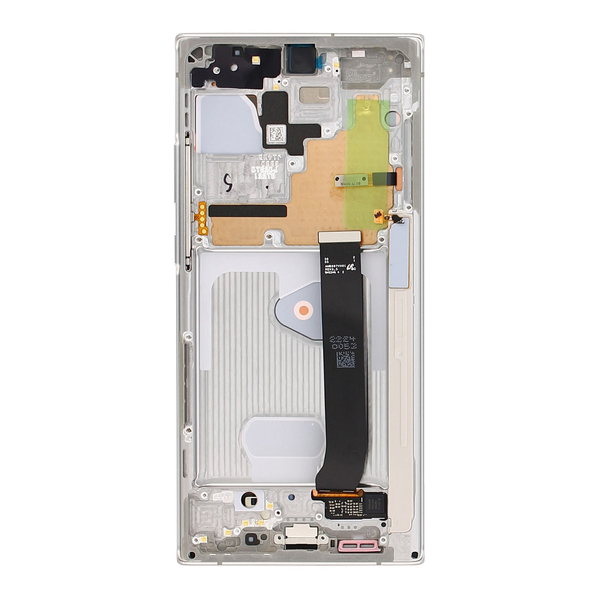 Samsung Galaxy Note 20 Ultra N985F, Ultra 5G N986B Display And Digitizer With Frame Mystic White Service Pack