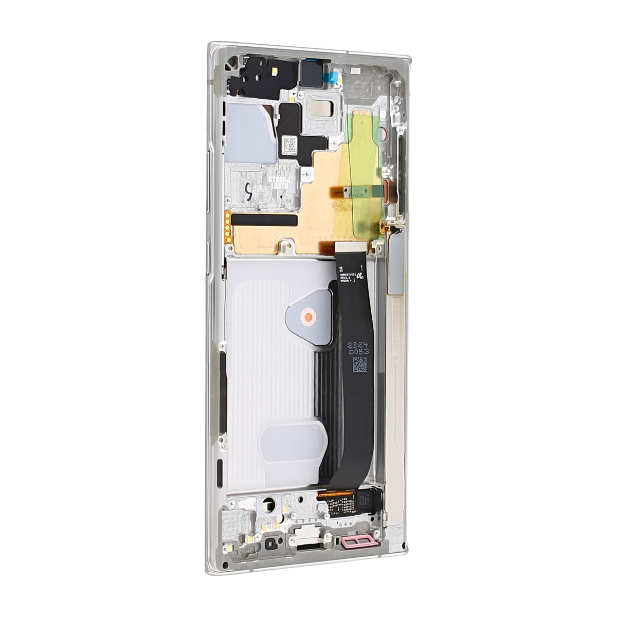Samsung Galaxy Note 20 Ultra N985F, Ultra 5G N986B Display And Digitizer With Frame Mystic White Service Pack