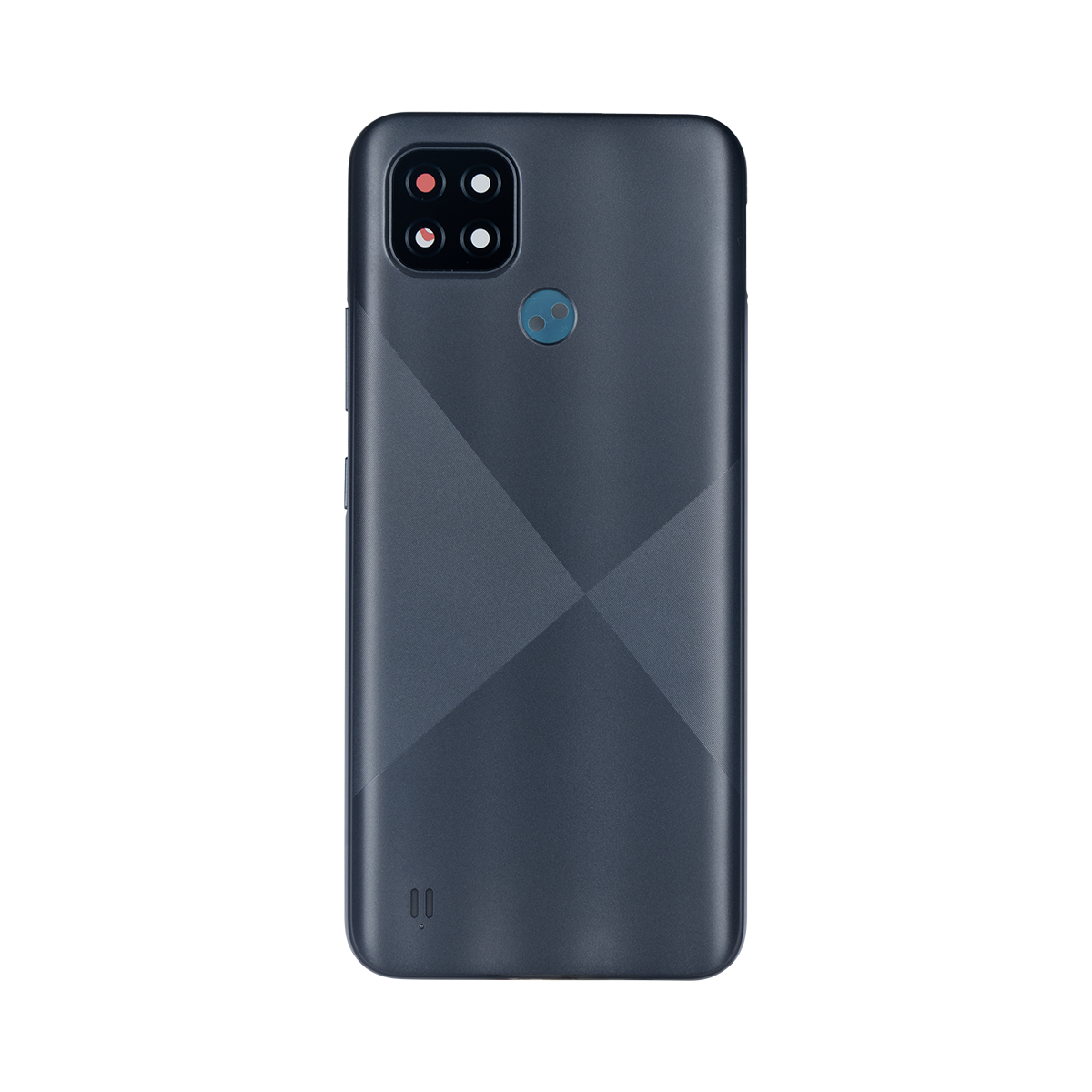 Realme C21 Back Cover With Lens Cross Black OEM
