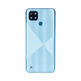 Realme C21 Back Cover With Lens Cross Blue OEM