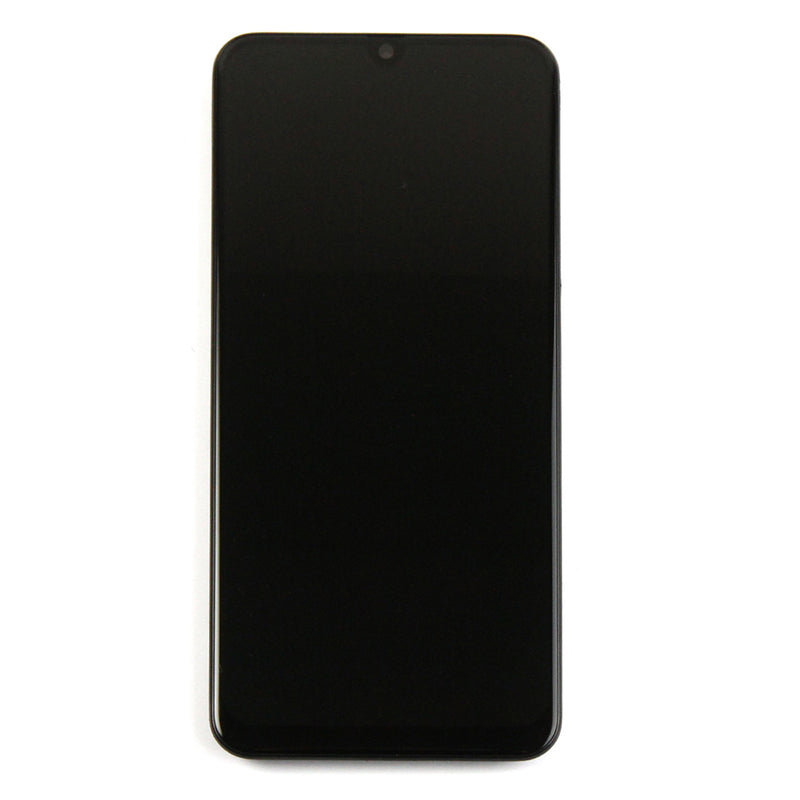 Samsung Galaxy M21 M215F Display And Digitizer With Frame Black Service Pack