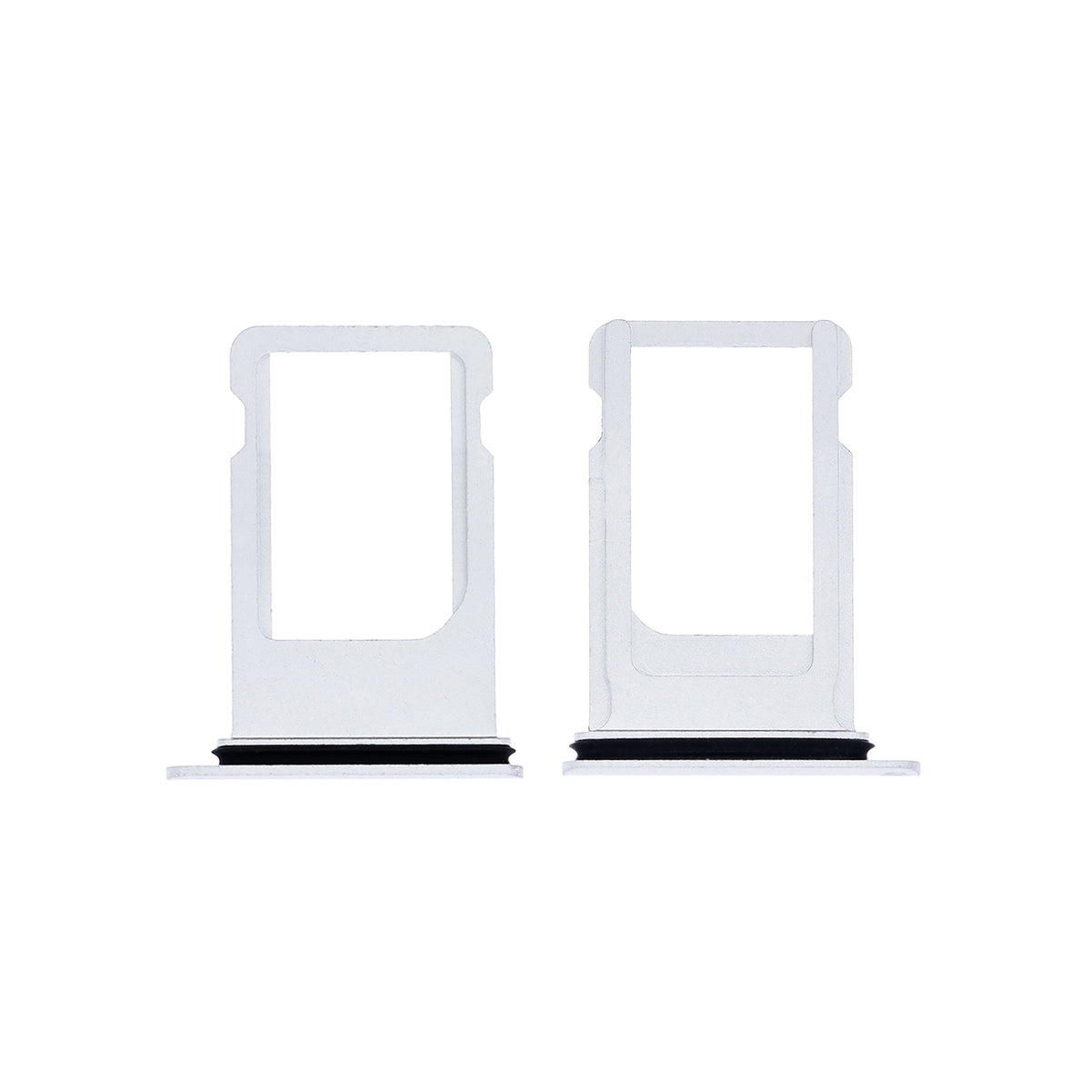 For Apple iPhone 8 Plus Sim Card Holder Silver Pulled