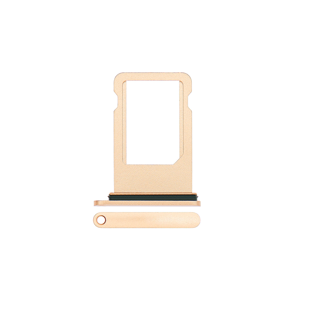 For Apple iPhone 8 Plus Sim Card Holder Gold Pulled