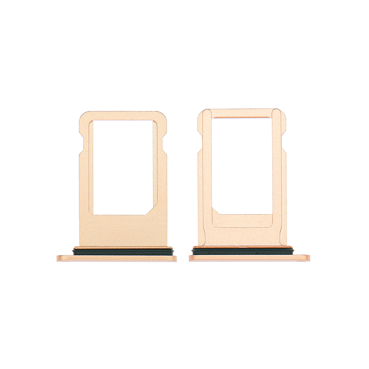 For Apple iPhone 8 Plus Sim Card Holder Gold Pulled