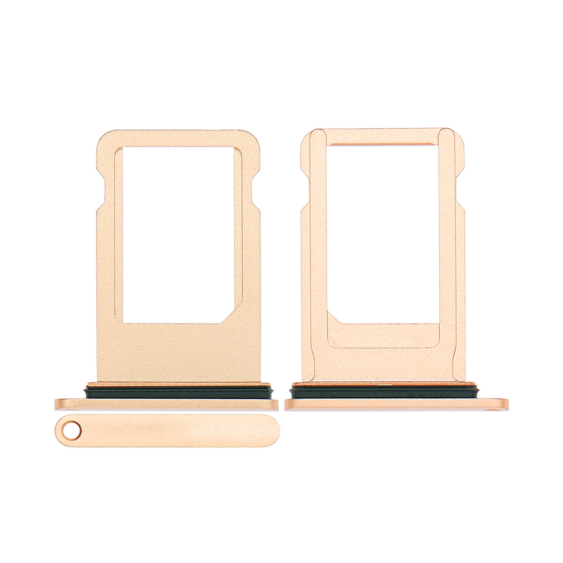 For iPhone 8 Plus Sim Card Holder Gold