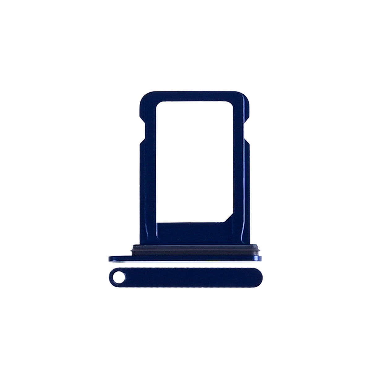 For Apple iPhone 12 Mini Sim Card Holder Blue Pulled