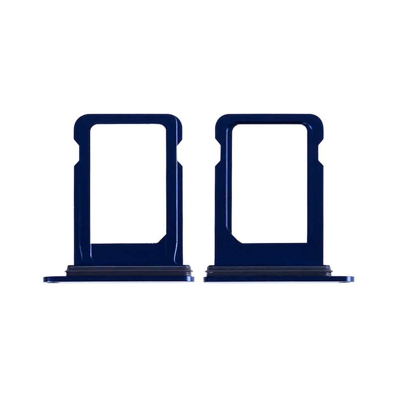 For Apple iPhone 12 Mini Sim Card Holder Blue Pulled