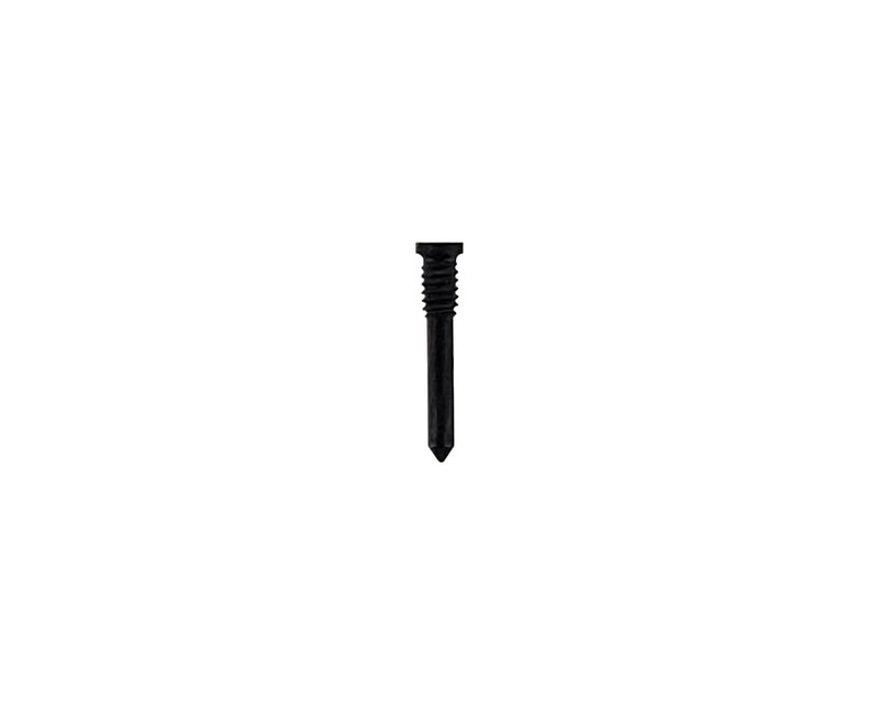 For iPhone X Bottom Screw Set Black (2pc)