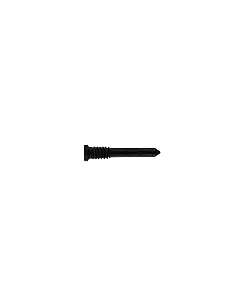 For iPhone X Bottom Screw Set Black (2pc)