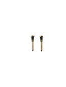 For iPhone X Bottom Screw Set Gold (2pc)