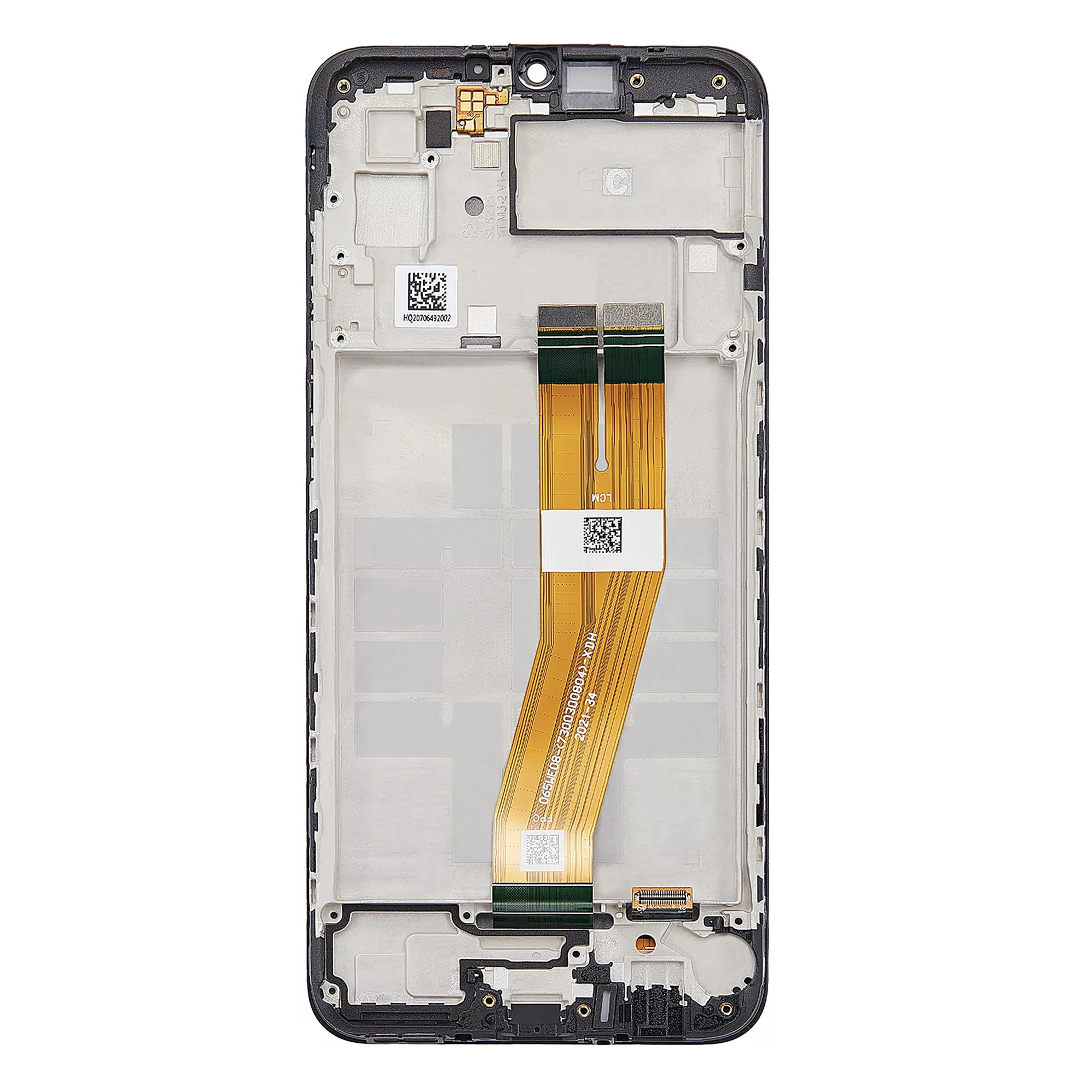 Samsung Galaxy A03 A035F (Non EU) Display And Digitizer With Frame Black Service Pack