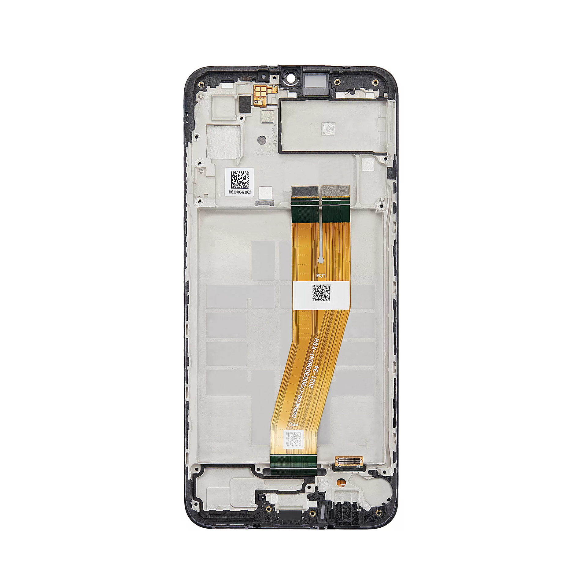 Samsung Galaxy A03 A035F (Non EU) Display And Digitizer With Frame Black Service Pack