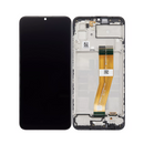 Samsung Galaxy A03 A035F (Non EU) Display And Digitizer With Frame Black Service Pack