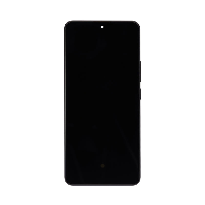 Xiaomi Redmi Note 13 Pro 5G (2312DRA50C, 2312CRAD3C) Display And Digitizer With Frame Black OEM