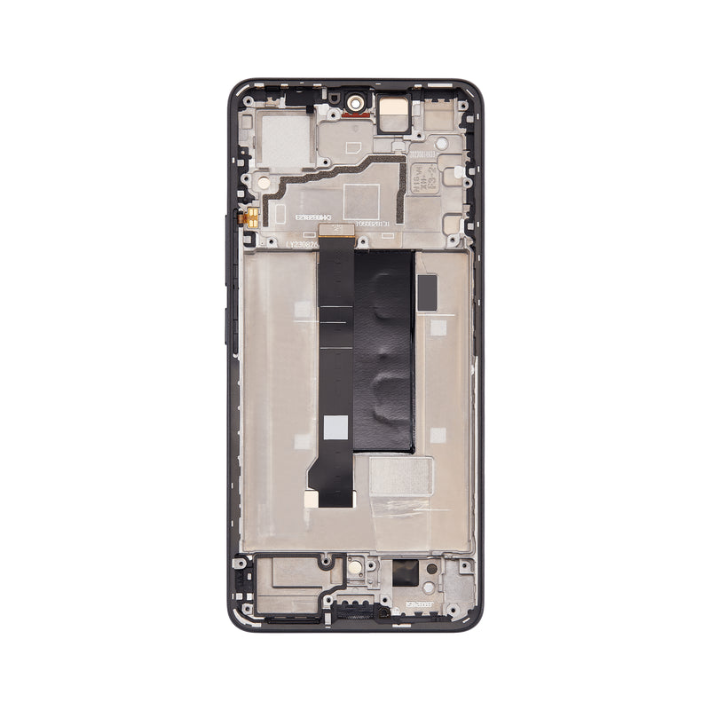 Xiaomi Redmi Note 13 Pro (2312DRA50C, 2312CRAD3C) Display And Digitizer With Frame Black OEM