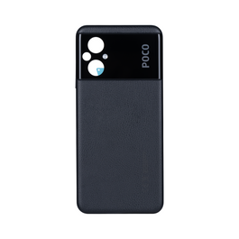 Xiaomi Poco M5 4G Back Cover Without Lens Black OEM
