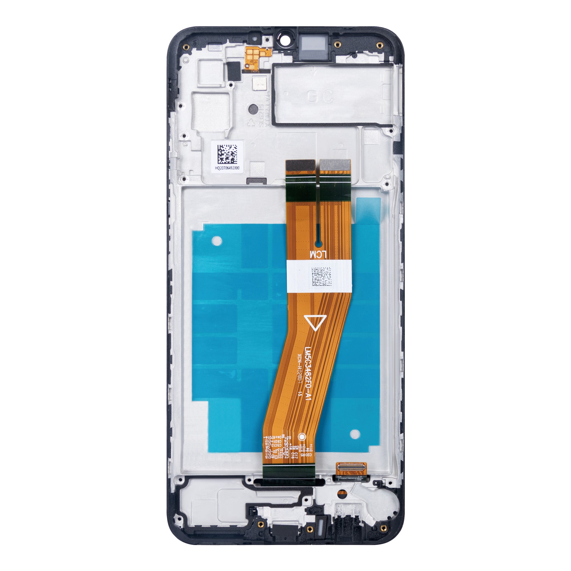 Samsung Galaxy A03 A035F (Non EU) Display And Digitizer With Frame Black Soft-OLED