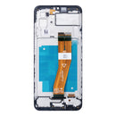 Samsung Galaxy A03 A035F Display And Digitizer With Frame Black (Non EU) Soft-OLED