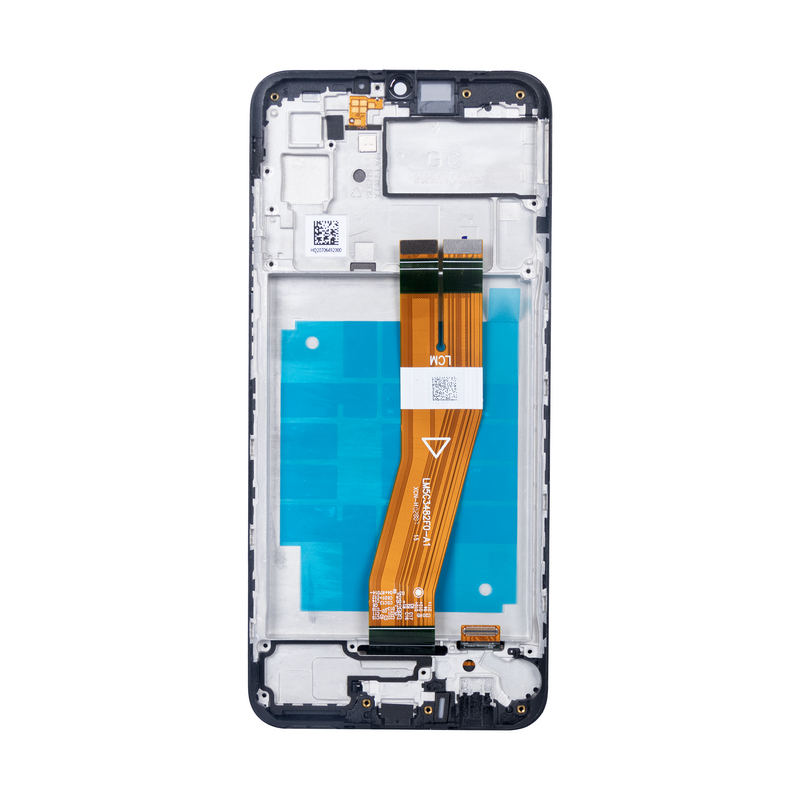 Samsung Galaxy A03 A035F Display And Digitizer With Frame Black (Non EU) Soft-OLED