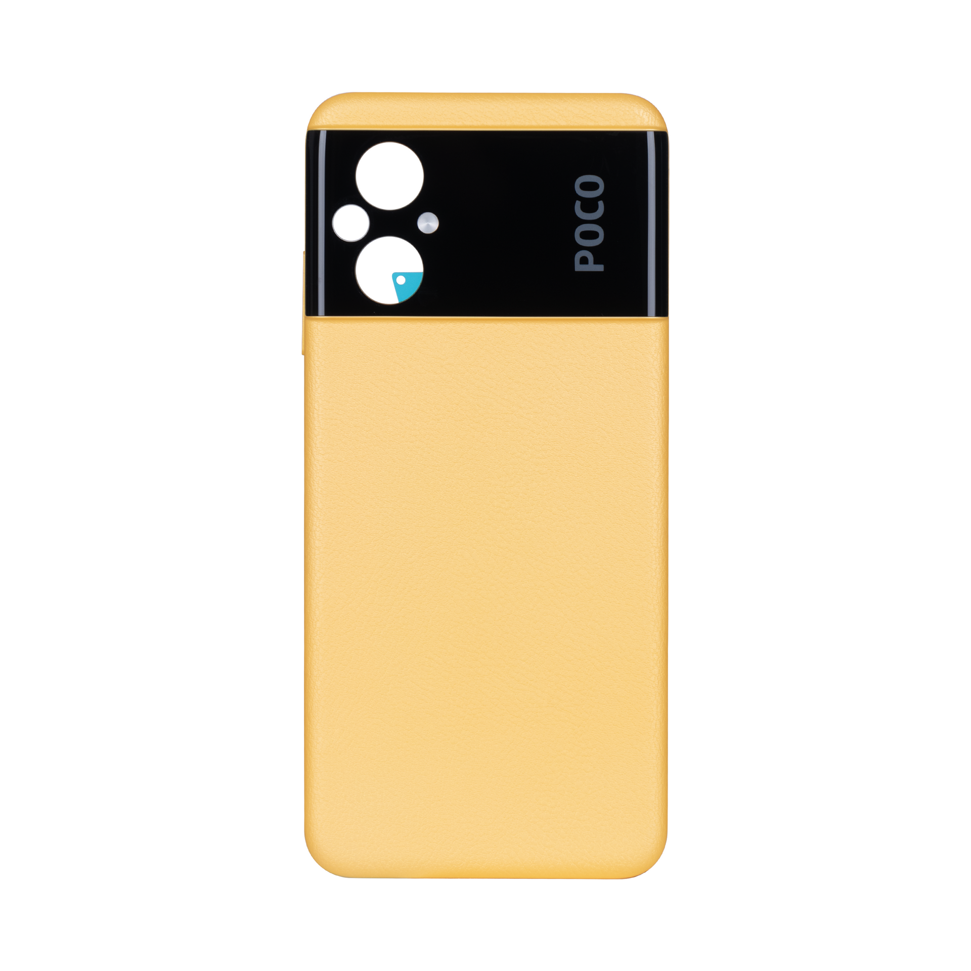 Xiaomi Poco M5 4G Back Cover Without Lens Yellow OEM