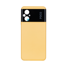 Xiaomi Poco M5 4G Back Cover Without Lens Yellow OEM