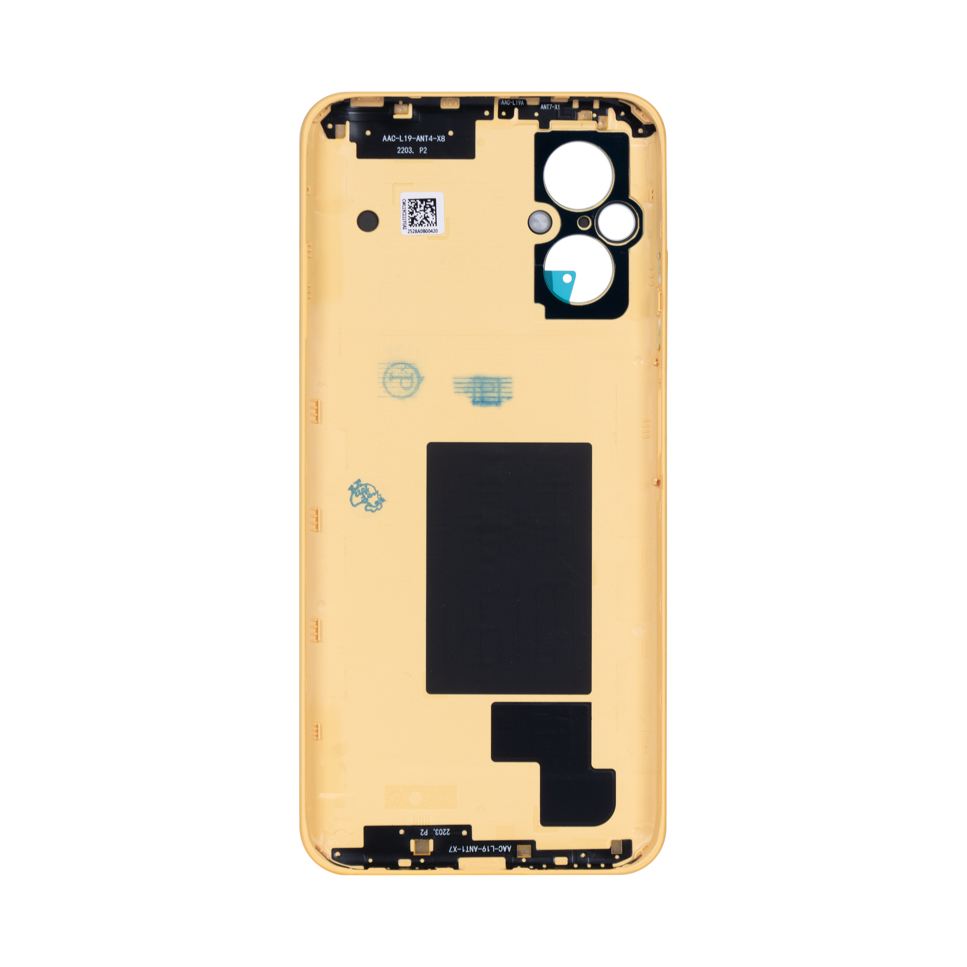 Xiaomi Poco M5 4G Back Cover Without Lens Yellow OEM