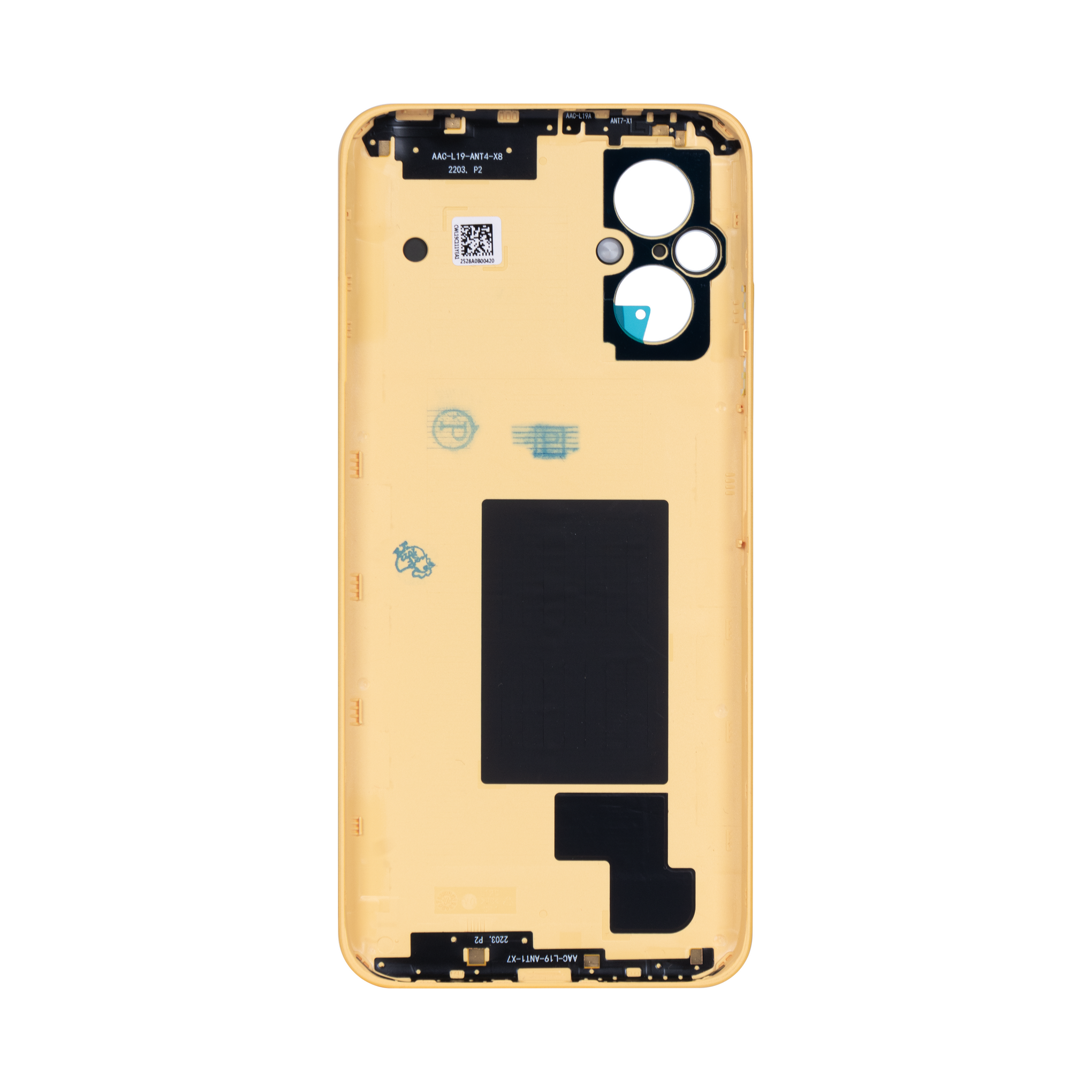 Xiaomi Poco M5 4G Back Cover Without Lens Yellow OEM