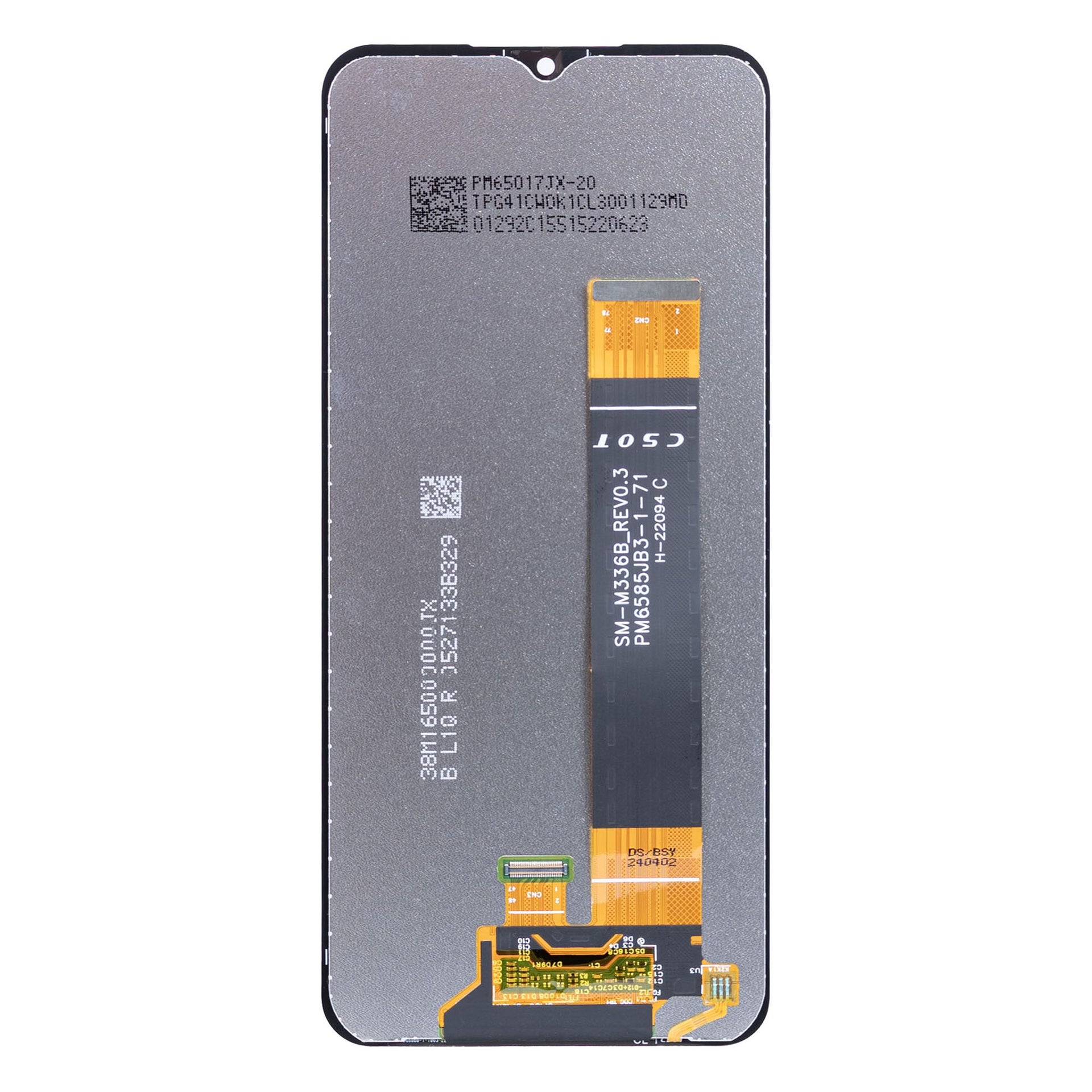 Samsung Galaxy M33 M336B, M23 M236B, A13 A135F, A23 A236B Display And Digitizer Black Without Frame Black OEM