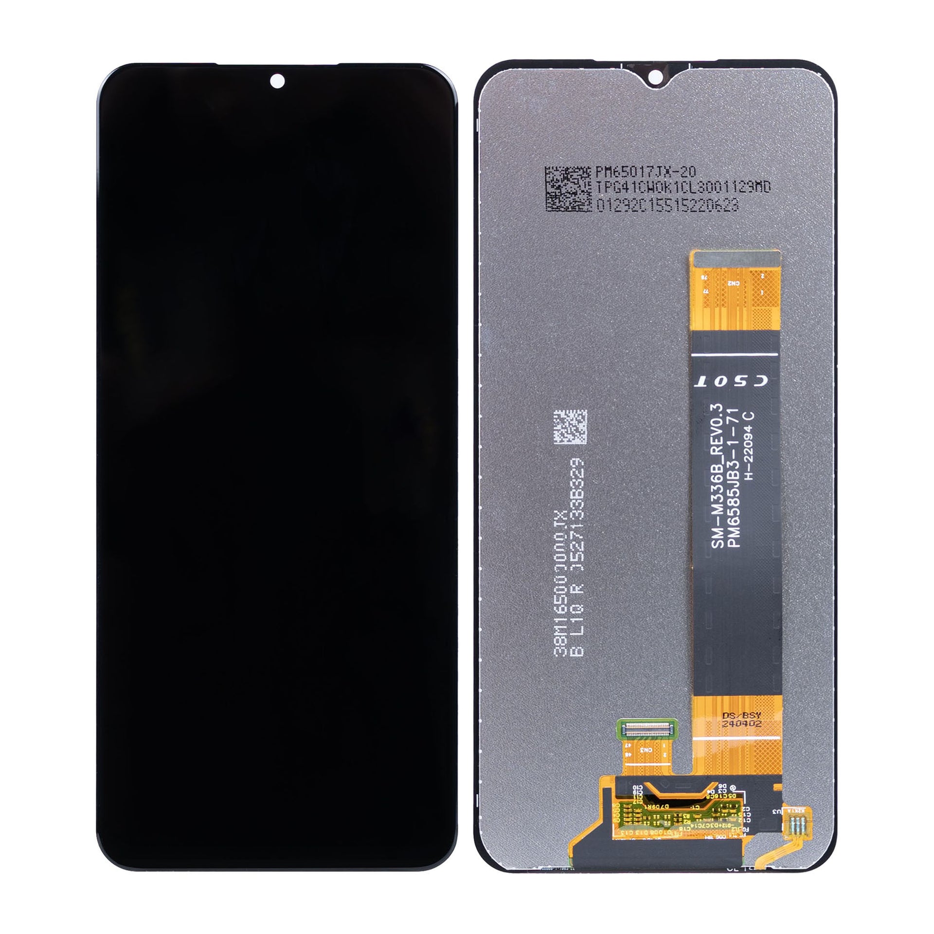 Samsung Galaxy M33 M336B, M23 M236B, A13 A135F, A23 A236B Display And Digitizer Black Without Frame Black OEM