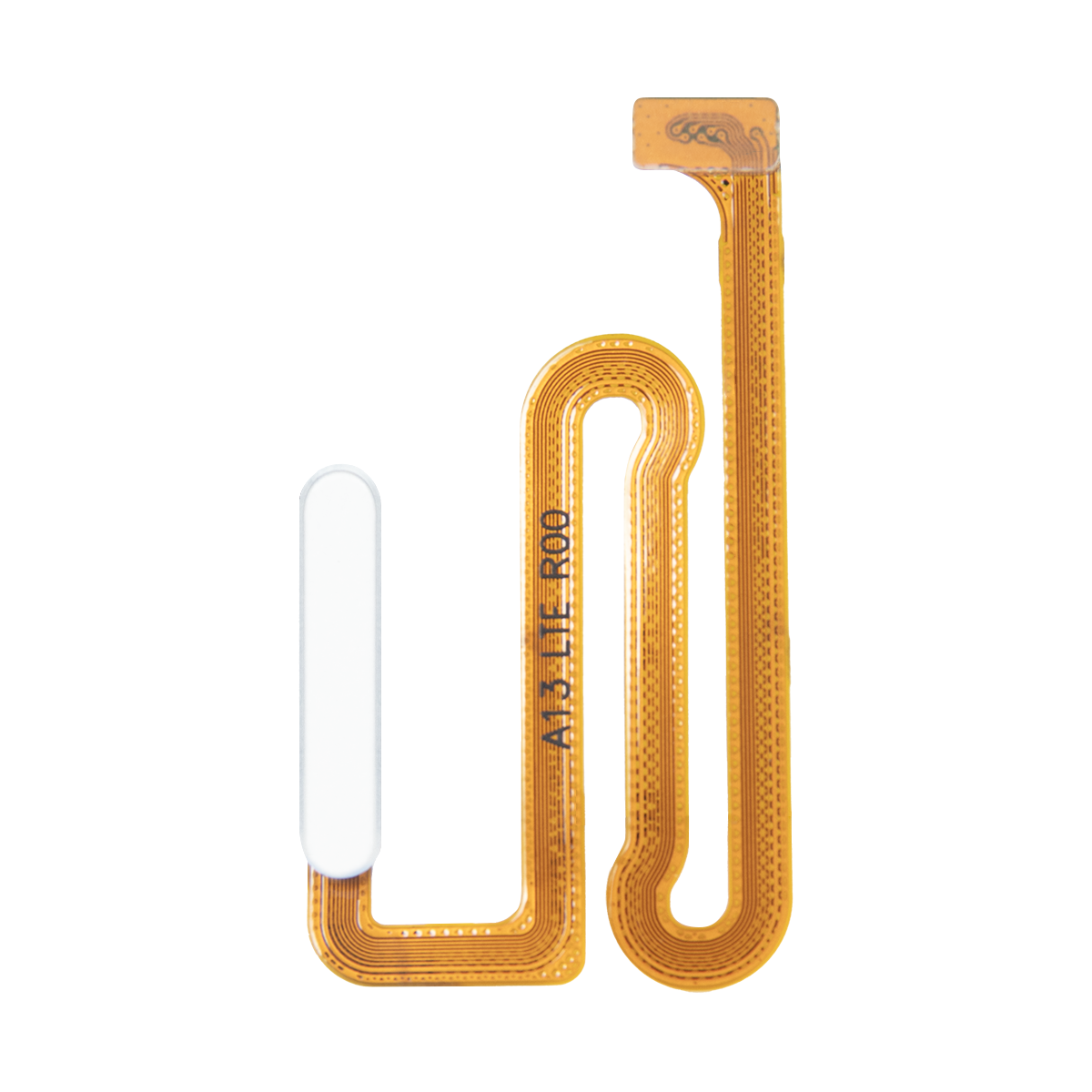 Samsung Galaxy A13 A135F, A137F Fingerprint Sensor Flex With Power Button White OEM