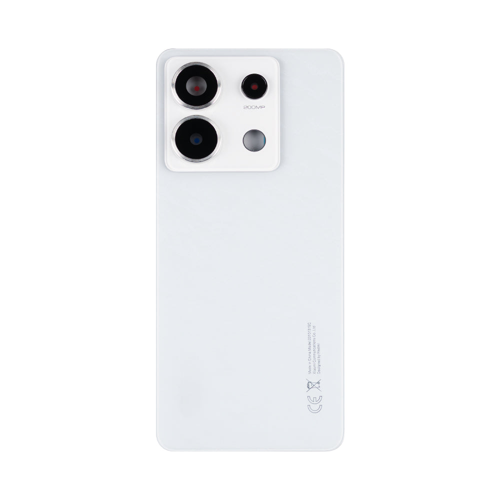 Xiaomi Redmi Note 13 Pro 5G Back Cover With Lens White OEM