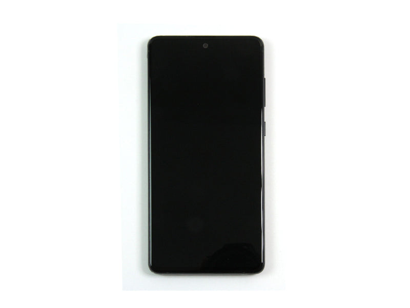 Samsung Galaxy Note 10 Lite N770F Display And Digitizer With Frame Aura Black Service Pack