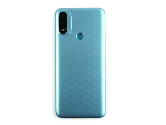 Motorola Moto E20 Back Cover With Lens Coastal Blue OEM