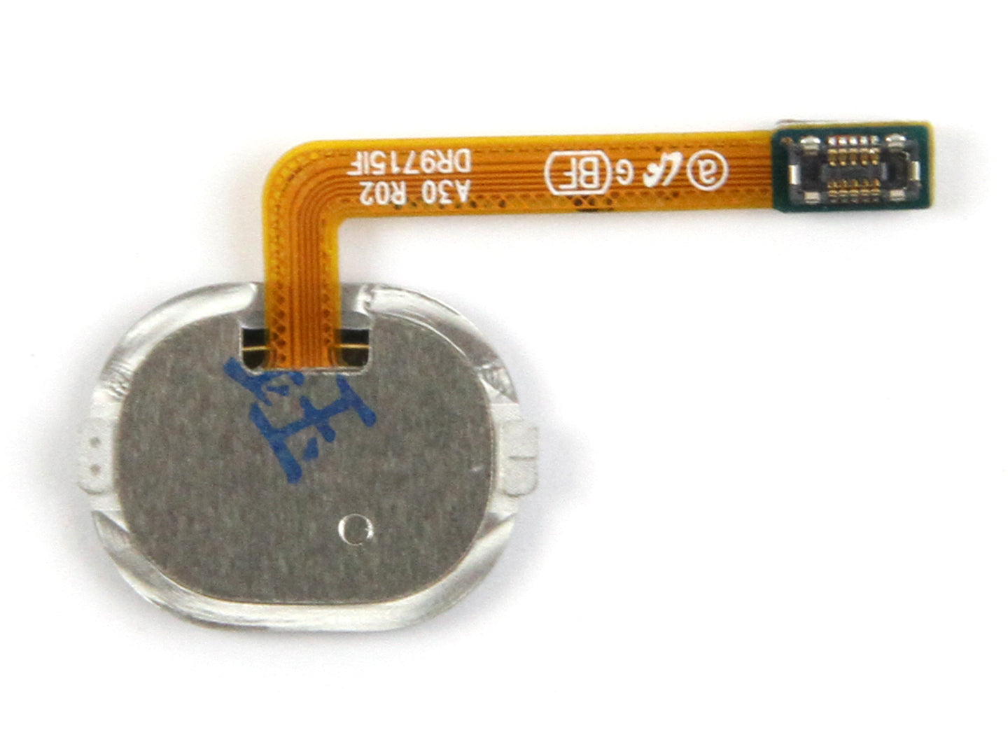 Samsung Galaxy A40 A405F Fingerprint Sensor Flex With Home Button Blue OEM