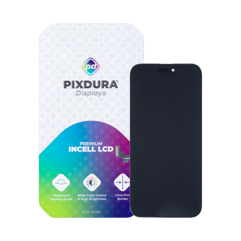 PIXDURA For iPhone 15 Plus Display And Digitizer In-Cell Premium (IC Removable)