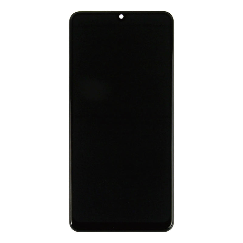 Samsung Galaxy M32 M325F Display And Digitizer With Frame Black Service Pack