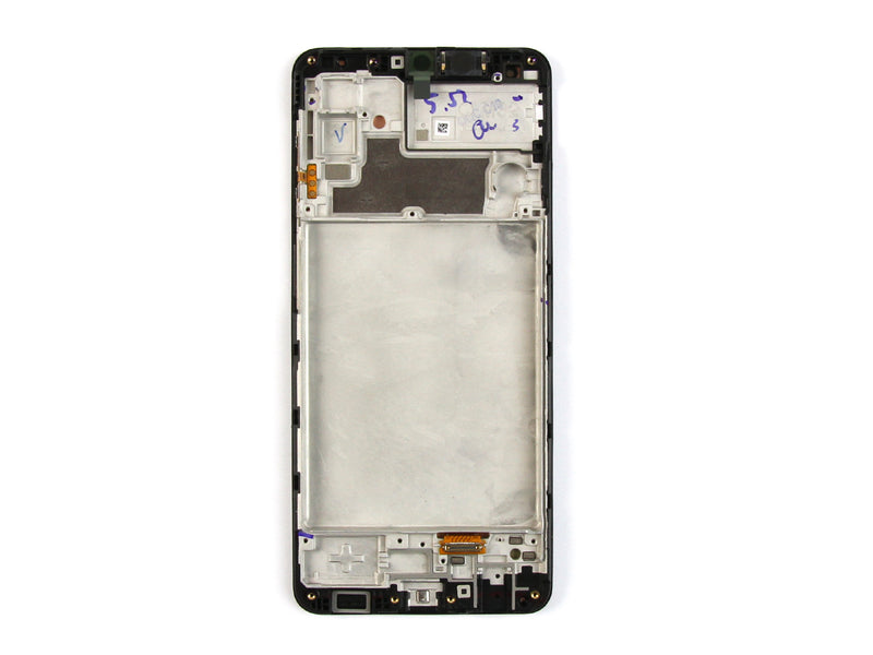 Samsung Galaxy M32 M325F Display And Digitizer With Frame Black Service Pack