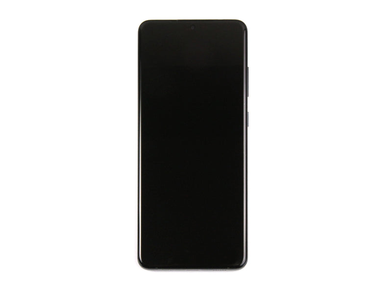 Samsung Galaxy S20 Ultra G988B Display And Digitizer With Frame Cosmic Black Service Pack