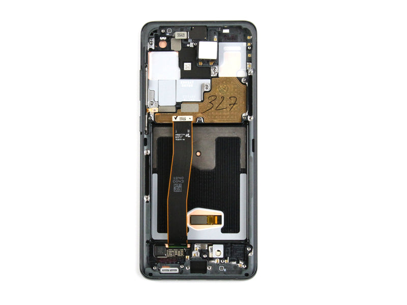 Samsung Galaxy S20 Ultra G988B Display And Digitizer With Frame Cosmic Black Service Pack