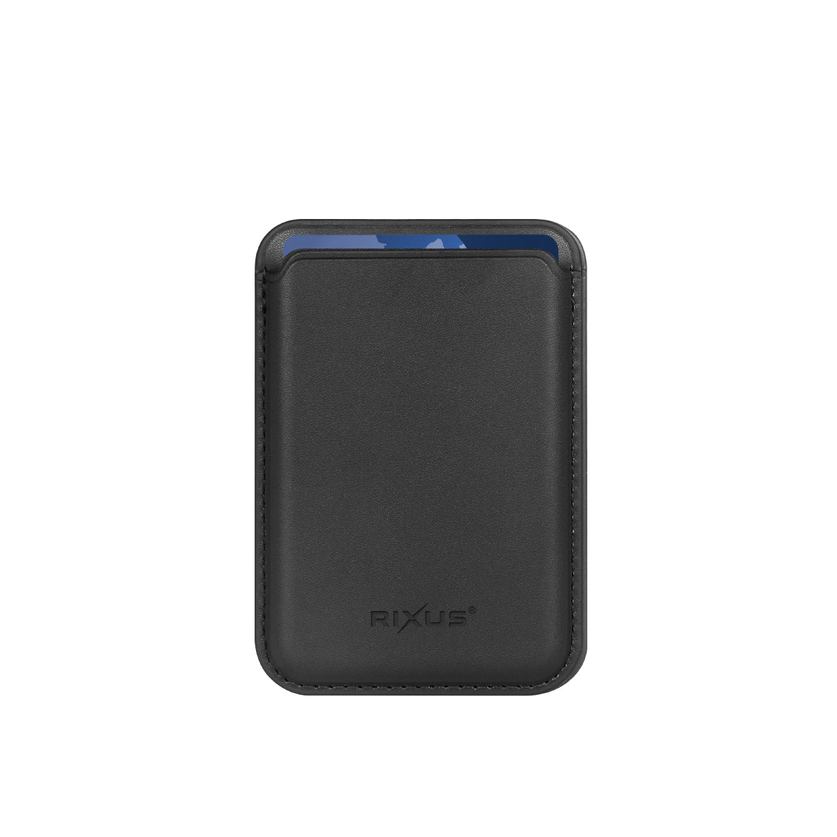 Rixus RXCH10A Card Holder With MagSafe Compatible Black