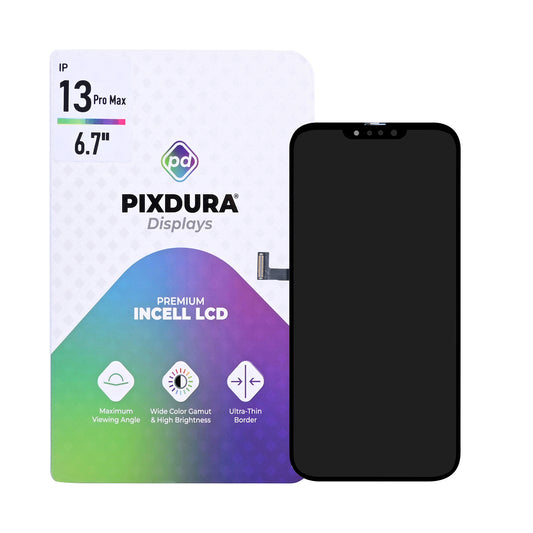 PIXDURA For Apple iPhone 13 Pro Max Display And Digitizer In-Cell Premium (IC Removable) (120Hz)